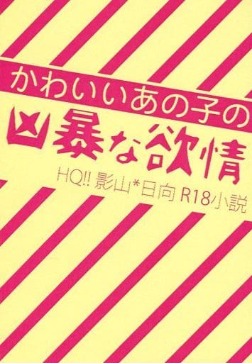 駿河屋 アダルト 中古 ハイキュー かわいいあの子の凶暴な欲情 影山飛雄 日向翔陽 トリプルスター アニメ系