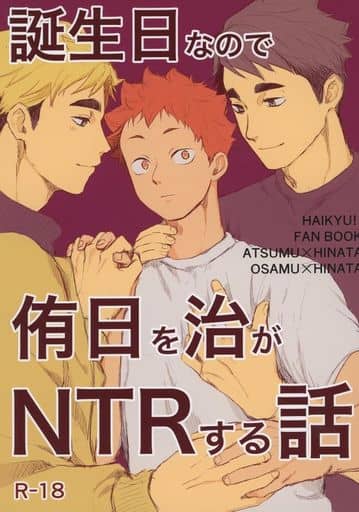 駿河屋 アダルト 中古 ハイキュー 誕生日なので侑日を治がntrする話 宮侑 日向翔陽 宮治 日向翔陽 しばいぬ大福 アニメ系