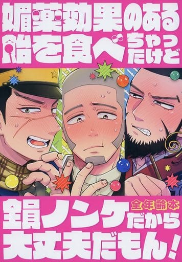 駿河屋 中古 ゴールデンカムイ 媚薬効果のある飴を食べちゃったけど全員ノンケだから大丈夫だもん 杉元佐一 白石由竹 キロランケ Nanotec アニメ系