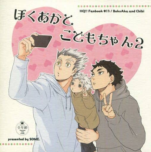 駿河屋 中古 ハイキュー ぼくあかとこどもちゃん 2 木兎光太郎 赤葦京治 染物問屋 アニメ系