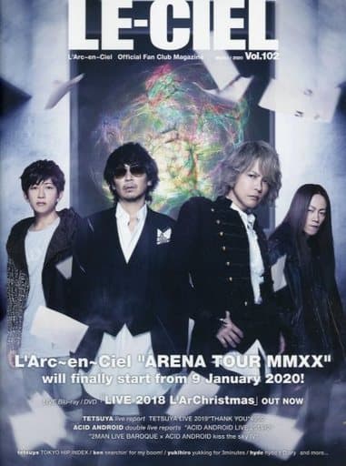 駿河屋 -<中古>LE-CIEL Vol.102 ルゥ シエル L'Arc～en～Ciel Official