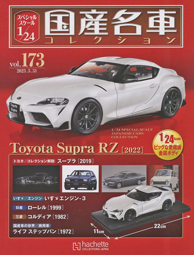 国産名車コレクション1/24   トヨタスープラ　RZ 2022