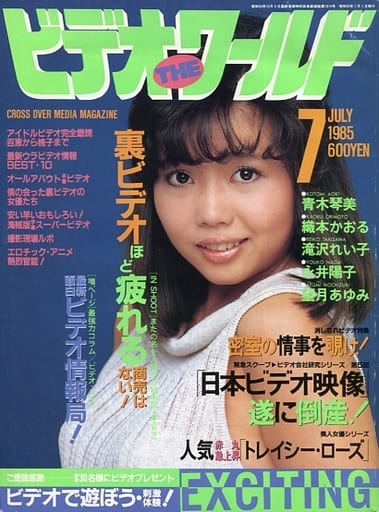 駿河屋 -【アダルト】<中古>ビデオ・ザ・ワールド 1985年7月号(AV