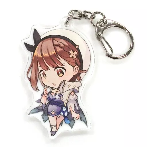 ライザリン・シュタウト(ライザ) 4.【セリ de ライザ!】 彼女があの娘に着替えたら♪コレクション! アクリルキーホルダー 「ライザのアトリエ2 ～失われた伝承と秘密の妖精～ 発売記念祭り」 あみあみWEB＆秋葉原ラジオ会館店限定