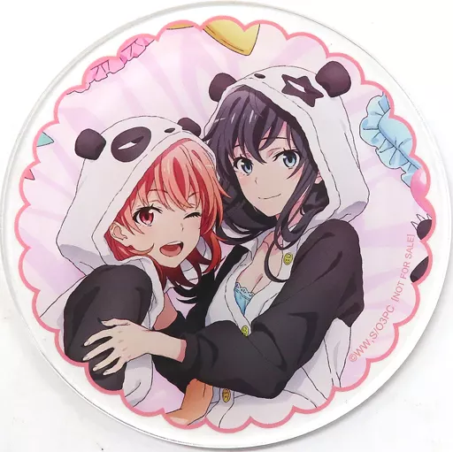 由比ヶ浜結衣＆雪ノ下雪乃 アクリルコースター 「やはり俺の青春ラブコメはまちがっている。完 Blu-ray BOX」 アニメイト同梱特典