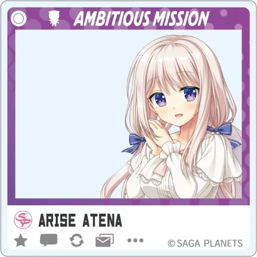 有瀬あてな 「AMBITIOUS MISSION SNSぽいアクリル」