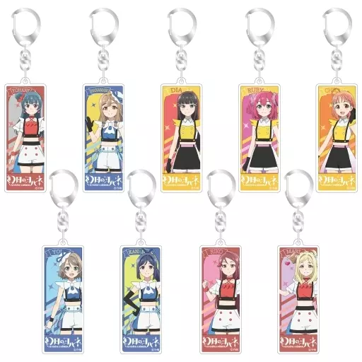 全9種セット 「幻日のヨハネ -SUNSHINE in the MIRROR- トレーディングスティックアクリル」
