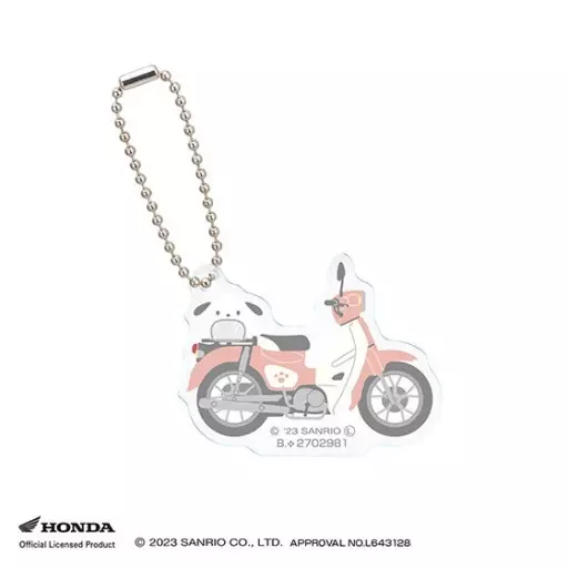 ポチャッコ アクリルチャーム 「はぴだんぶい×スーパーカブ コラボデザインアクリルあそーと」