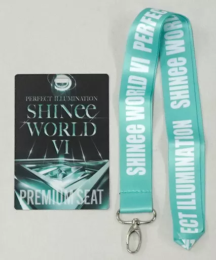 SHINee ネック＆パス 「SHINee WORLD VI [PERFECT ILLUMINATION]」 プレミアムチケット購入特典