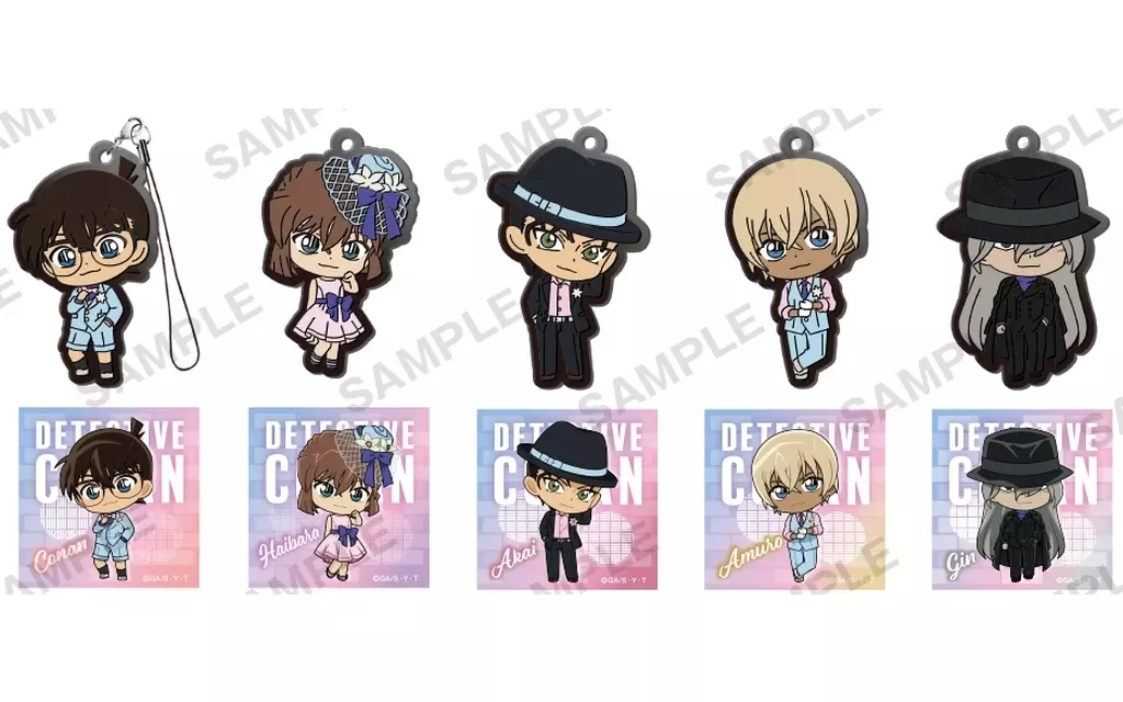 【BOX】名探偵コナン ラバー ブラウスタイル BOXver.