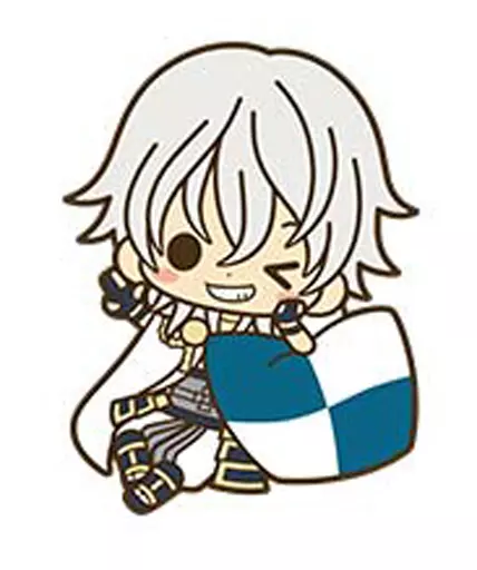 鶴丸国永 「esシリーズnino ラバーストラップコレクション 刀剣乱舞-ONLINE- くつろぎ ver.」