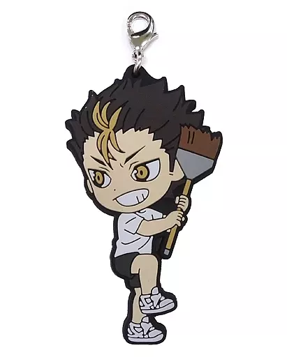 西谷夕 2年ラバーチャーム きゅんキャラいらすとれーしょんず 「一番くじ ハイキュー!!～試合の呼吸～」 N賞