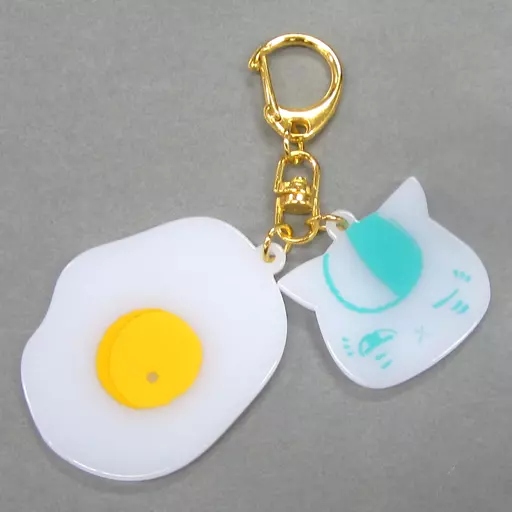 ニャンコ先生(目玉焼き) アクリルチャーム 「一番くじ 夏目友人帳～ニャンコ先生キッチン～」 F賞