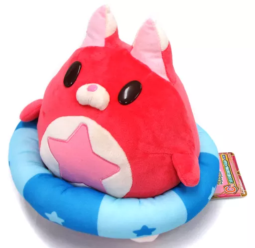 [タグ有・美品] うきうき星たぬき  「一番くじ 白猫プロジェクト 夏休み満喫だニャ!!」 C賞