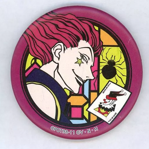 HUNTER×HUNTER_描き下ろし ヒソカ 歩みver. BIG缶バッジ | 公式グッズ・公式ライセンス商品専門サイト |  colleize（コレイズ） | 公式グッズ・公式ライセンス商品専門サイト | colleize（コレイズ）