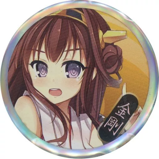 BIG缶バッジ 金剛(雨宮ルキ)/ぱいそんきっど_image