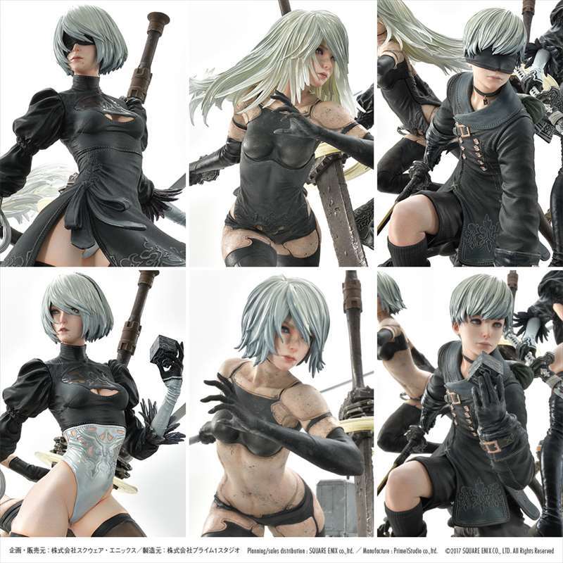 ヨルハ二号b型 ヨルハ九号s型 ヨルハa型二号 Deluxe Ver Square Enix Masterline 1 4 スタチュー Nier Automata ニーア オートマタ 予約開始 駿河屋オフィシャルブログ