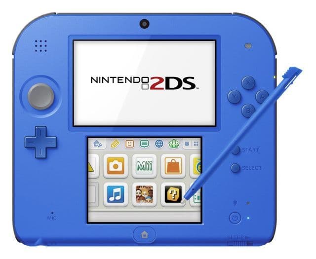 新色追加! 【新品】北米版 ニンテンドー2DS Black Electric Blue 2