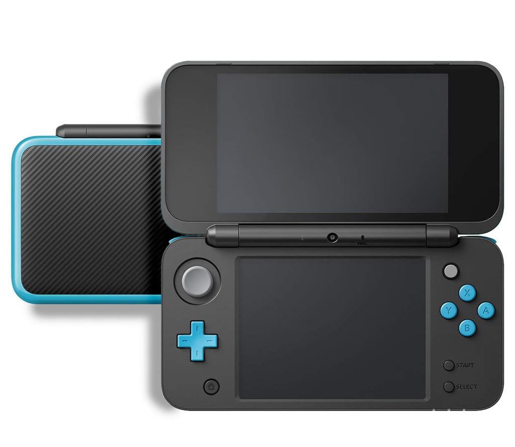 駿河屋 -<中古>Newニンテンドー2DS LL本体 ブラック×ターコイズ(状態