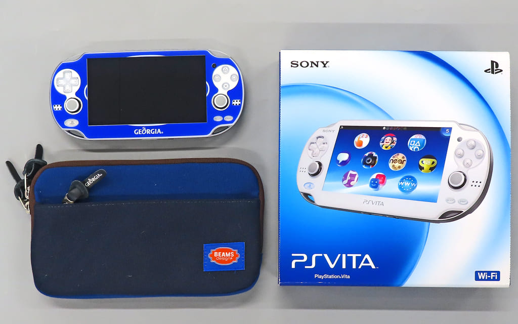 駿河屋 -<中古>PlayStation Vita本体 ジョージア Wi-Fiモデル ...