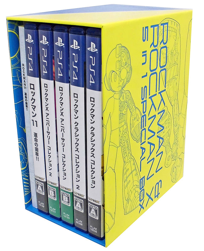 PS4 ロックマン&ロックマンX 5IN1 スペシャルBOX ボック