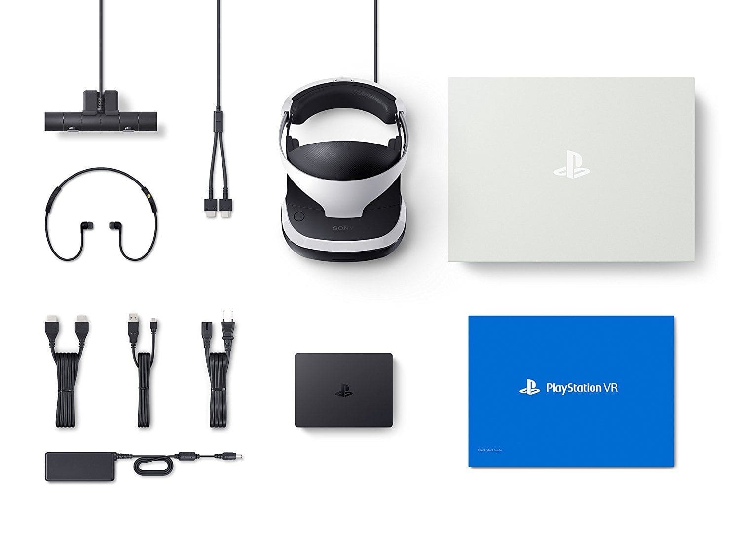 PS4ハード PS VR Camera同梱 move2本付きイヤホン欠品