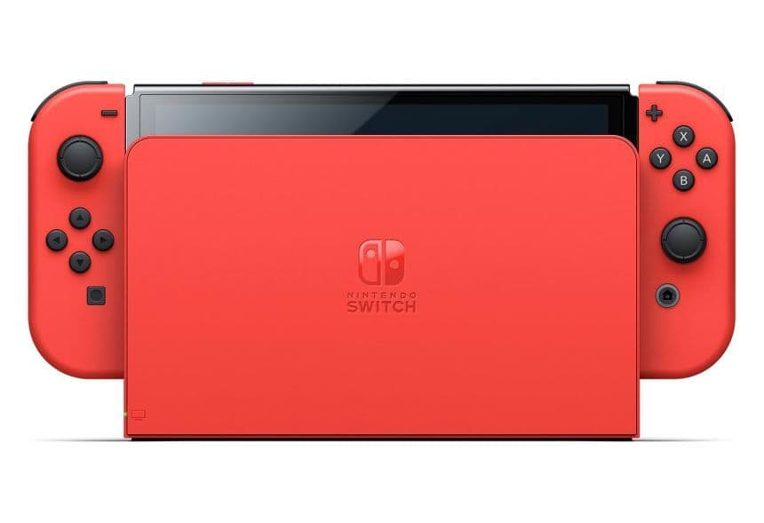 駿河屋 -<新品/中古>Nintendo Switch本体(有機ELモデル) マリオレッド