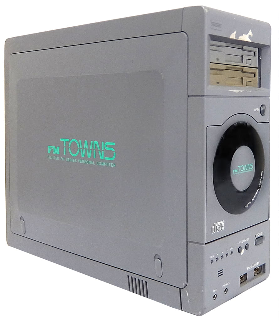 Fujitsu FM-TOWNS II MA 本体 パソコン 動作確認済み
