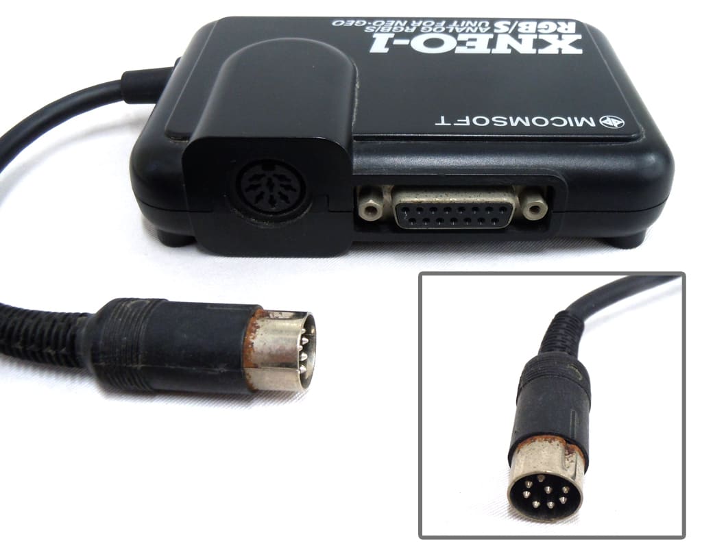 新品本物】 中古ネオジオROMハード ネオジオ用 アナログRGB Sユニット