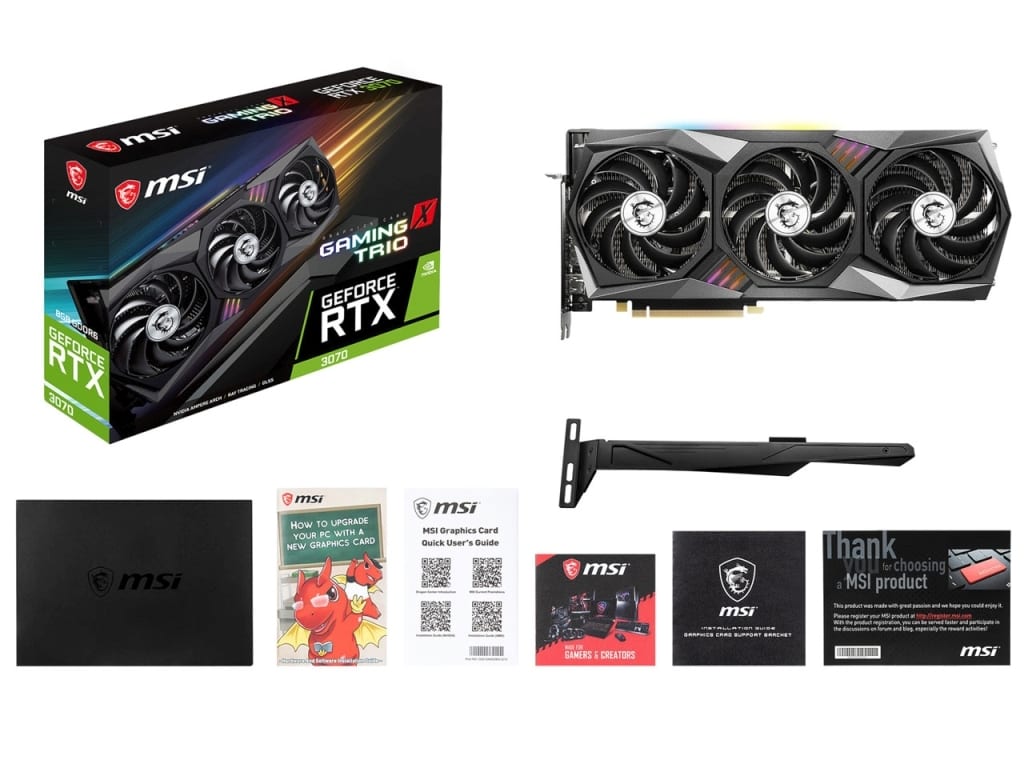 MSI GeForce RTX 3070 Gaming X Trio 新品