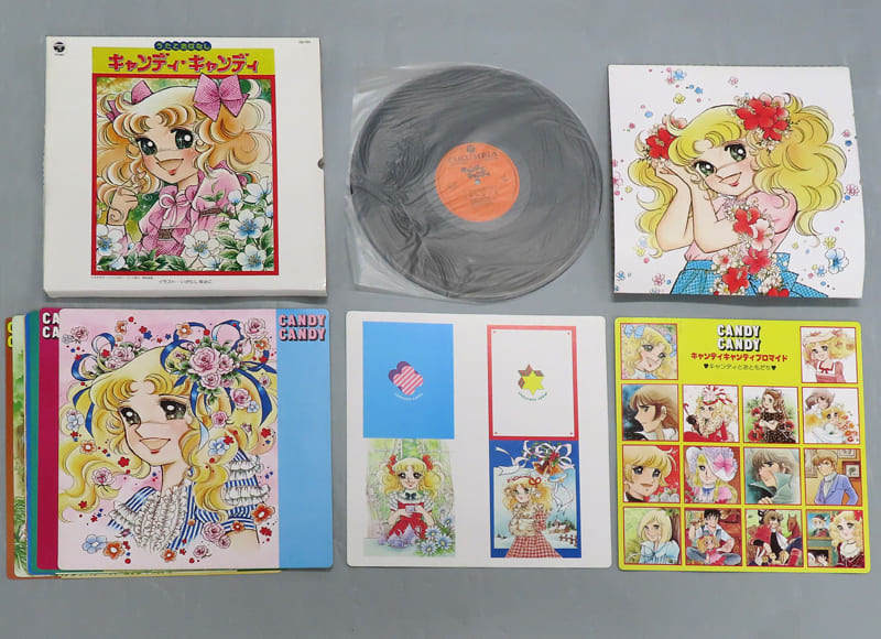 デラックス カード絵本レコード キャンディ・キャンディ デラックス カード絵本レコード キャンディ・キャンディ