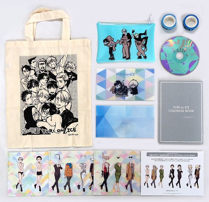 ユーリ!!! on ICE Blu-ray 全6巻 初回特典 全巻収納BOX付 tic-guinee.net