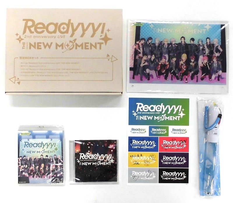 駿河屋 -<中古>Readyyy! 2nd anniversary LIVE THE NEW MOMENT 限定BOX ...