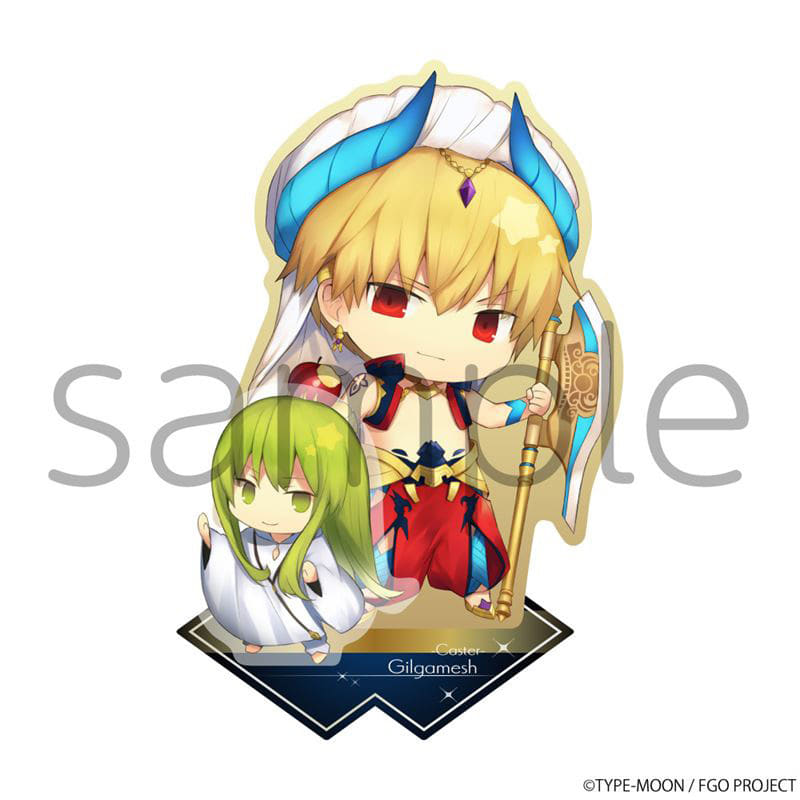 キャスター/ギルガメッシュ きゃらとりあアクリルスタンド 「Fate/Grand Order」 キャスター/ギルガメッシュ きゃらとりあアクリルスタンド 「Fate/Grand Order」