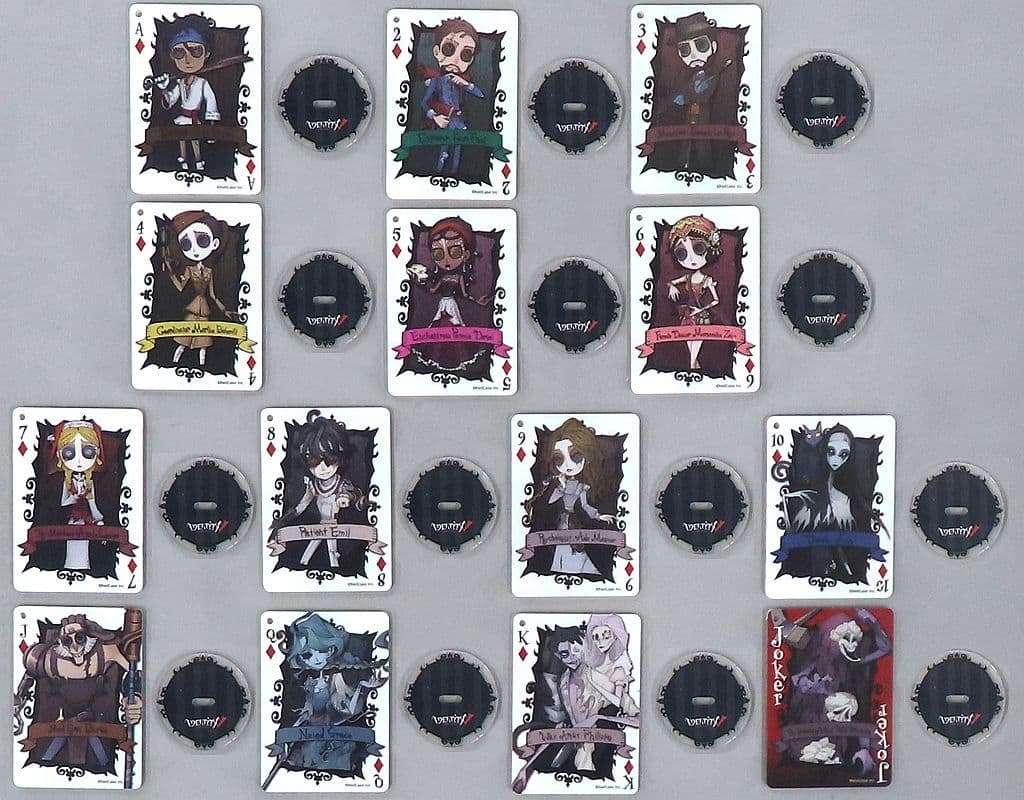 Identity V Dark×POP アクリルキーホルダー Vol.4 box