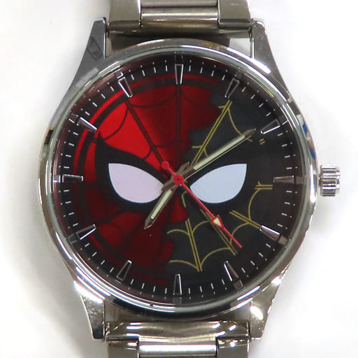 駿河屋 -<中古>スパイダーマン(シルバー) プレミアムリストウォッチ