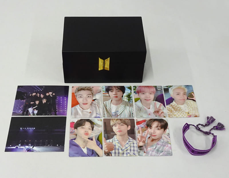 BTS merch box 6 オルゴール+ポスカ、ブレスレット - K-POP/アジア