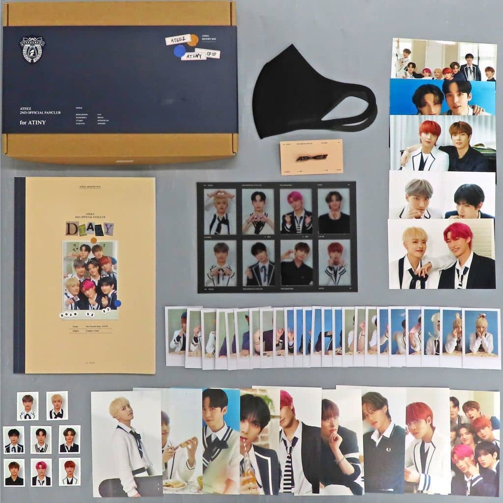 駿河屋 -<中古>ATEEZ 2期 ファンクラブキット 「オフィシャルファン