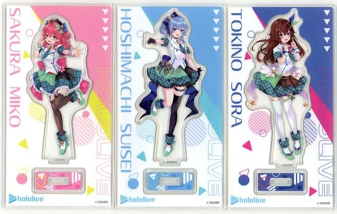 ホロライブ 星街すいせい さくらみこ ときのそら ホロマート アクリル ホロライブ 星街すいせい さくらみこ ときのそら ホロマート アクリル