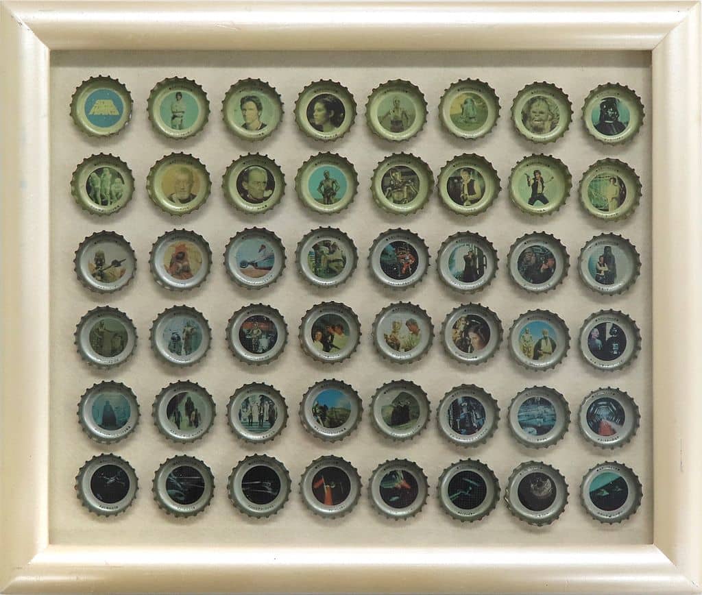 駿河屋 -<中古>コカ・コーラ 王冠 48種セット(額縁付き) 「スター