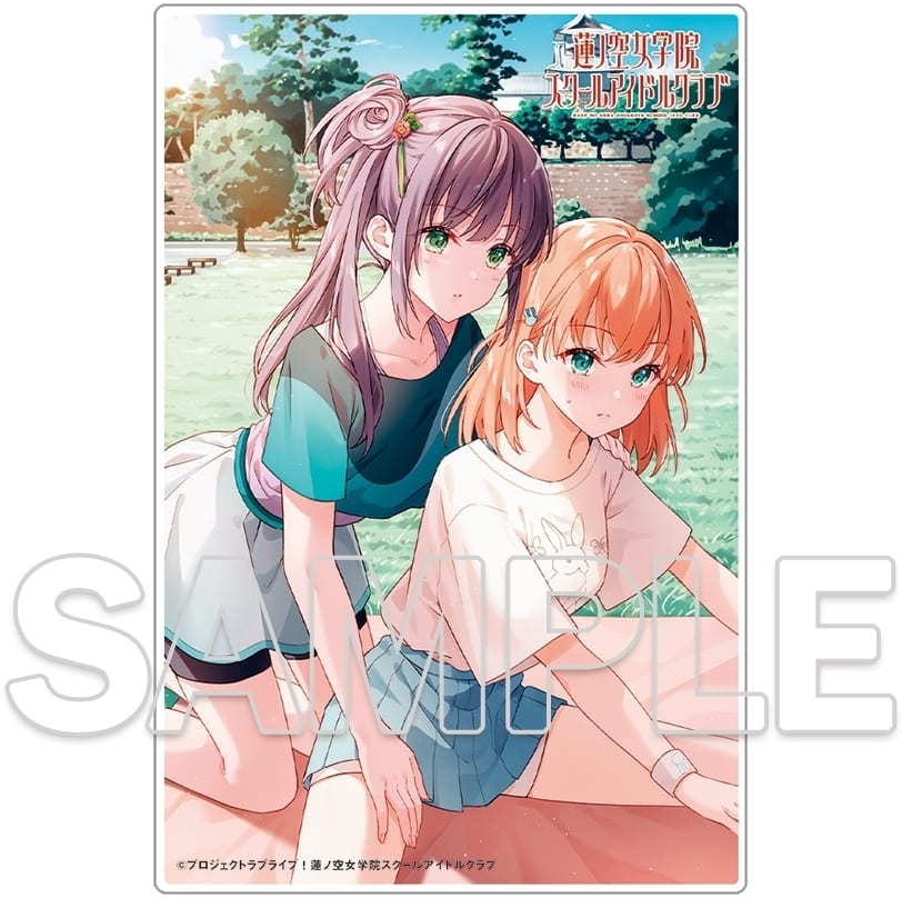 日野下花帆&乙宗梢 ミニアクリルプレート 「ラブライブ! 蓮ノ空女学院スクールアイドルクラブ」 日野下花帆&乙宗梢 ミニアクリルプレート 「ラブライブ! 蓮ノ空女学院スクールアイドルクラブ」