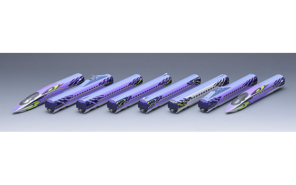 駿河屋 -<新品/中古>1/160 JR 500 7000系山陽新幹線 500 TYPE EVA(8両