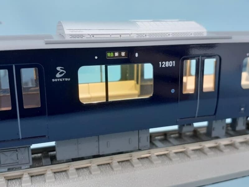 鉄道模型「HOゲージ 1/80 相鉄12000系 基本4両Bセット(6・7・8・9号車 鉄道模型「HOゲージ 1/80 相鉄12000系 基本4両Bセット(6・7・8・9号車