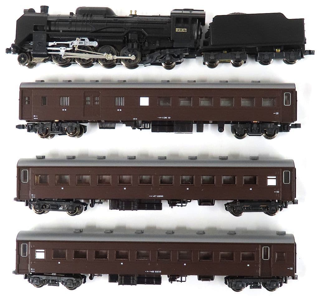 KATO 10-830 SL列車セット D51 旧客 4両セット KATO 10-830 SL列車セット D51 旧客 4両セット