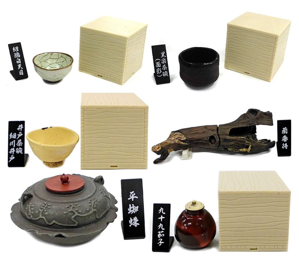 駿河屋 -<中古>全6種セット 「戦国の茶器」(トレーディングフィギュア)