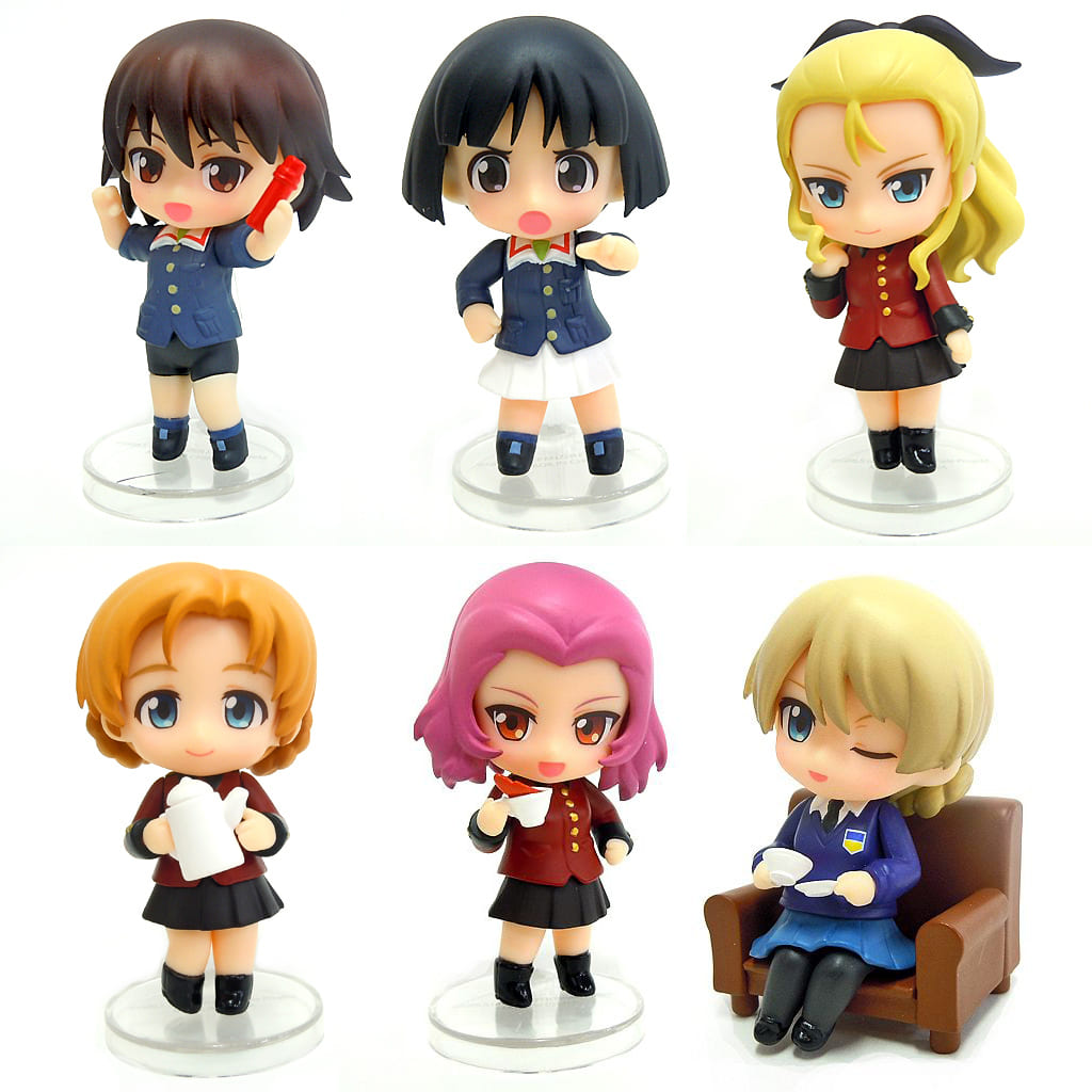 駿河屋 -<中古>全6種セット 「ねんどろいどぷち ガールズ&パンツァー