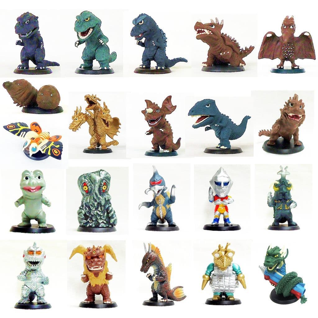 駿河屋 -<中古>全21種セット 「特撮ヒーローズ 東宝怪獣総進撃