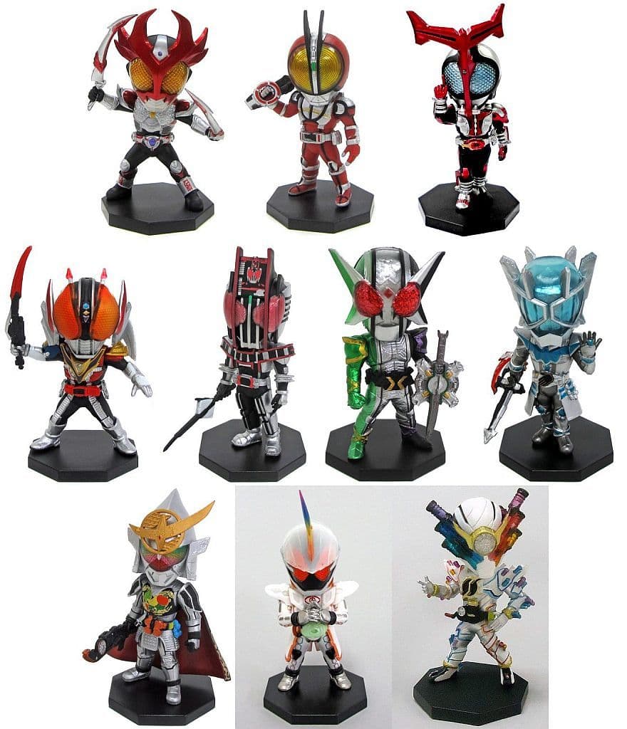 駿河屋 -<中古>全10種セット 最強フォーム仮面ライダー デフォルメ