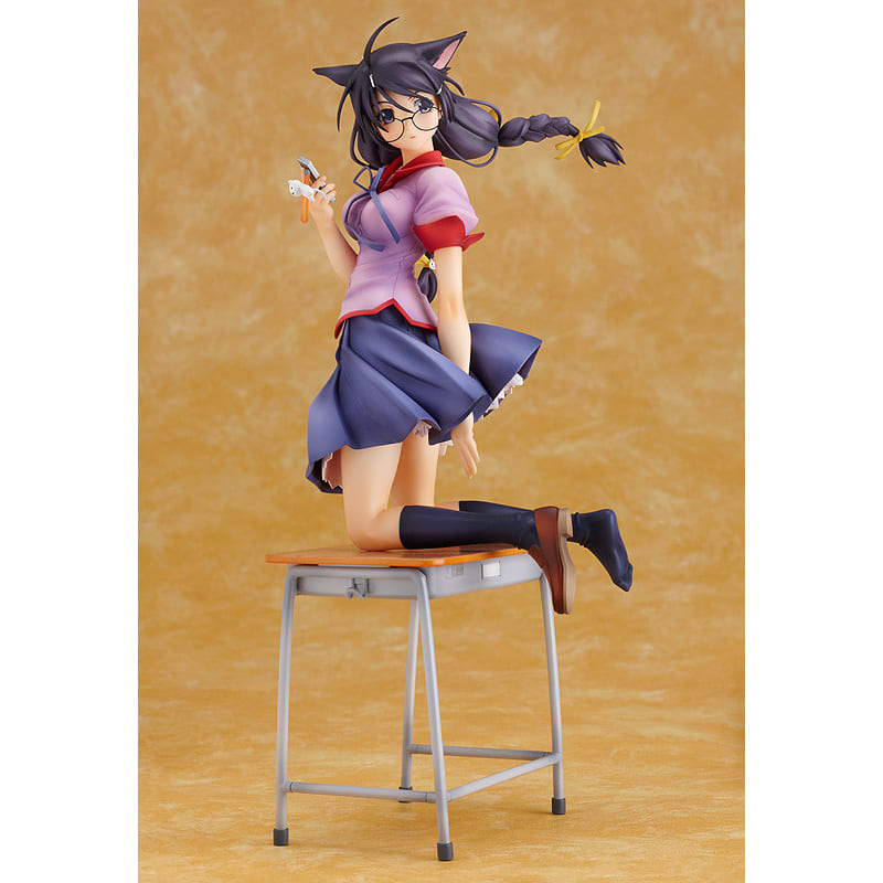 駿河屋 -<新品/中古>羽川翼 「化物語」 1/8 PVC製塗装済み完成品