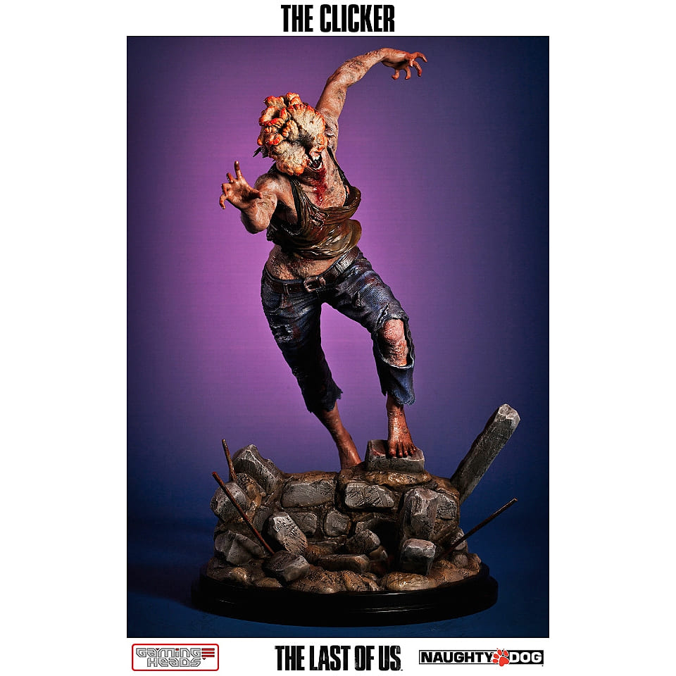 駿河屋 新品 中古 クリッカー The Last Of Us ラスト オブ アス 1 4 スタチュー フィギュア